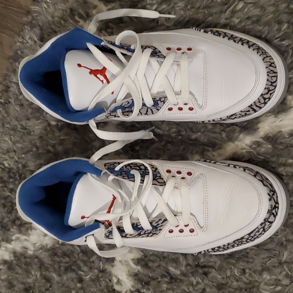 Air jordan 3 retro true blue 2011 no box